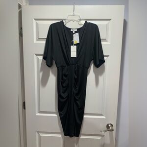 Dress Day Black Midi Dress